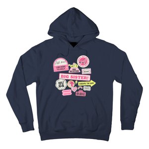 Promoted To Big Sister Cute Gift Hoodie