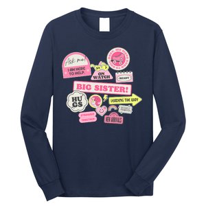 Promoted To Big Sister Cute Gift Long Sleeve Shirt