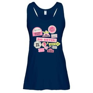 Promoted To Big Sister Cute Gift Ladies Essential Flowy Tank