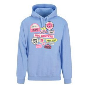 Promoted To Big Sister Cute Gift Unisex Surf Hoodie