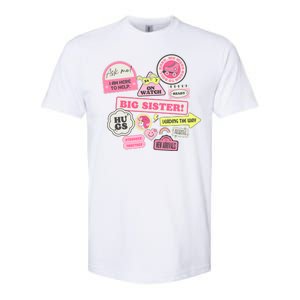 Promoted To Big Sister Cute Gift Softstyle CVC T-Shirt