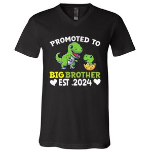 Promoted To Big Brother 2024 Big Brother 2024 V-Neck T-Shirt