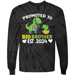 Promoted To Big Brother 2024 Big Brother 2024 Tie-Dye Long Sleeve Shirt