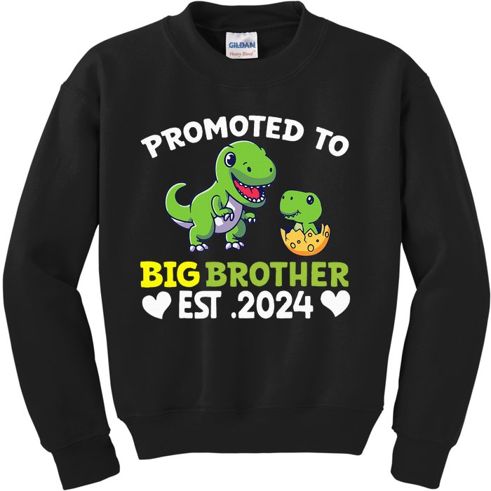 Promoted To Big Brother 2024 Big Brother 2024 Kids Sweatshirt