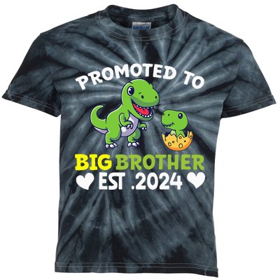 Promoted To Big Brother 2024 Big Brother 2024 Kids Tie-Dye T-Shirt