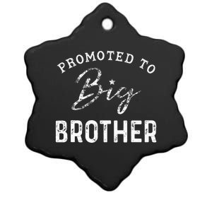 Promoted To Big Brother 2024 Dinosaur Sibling Outfits Ceramic Star Ornament