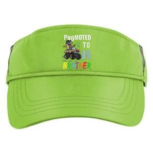 Promoted To Big Brother Dinosaur Riding Monster Truck Adult Drive Performance Visor