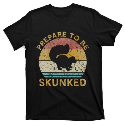 Prepare To Be Skunked Cribbage Lovers Vintage Cribbage Game T-Shirt