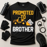 Promoted To Big Brother  I Leveled up to Big Brother Cooling Performance Crew T-Shirt