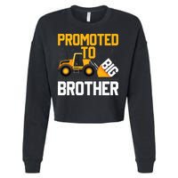 Promoted To Big Brother  I Leveled up to Big Brother Cropped Pullover Crew