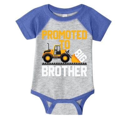 Promoted To Big Brother  I Leveled up to Big Brother Infant Baby Jersey Bodysuit