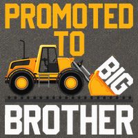 Promoted To Big Brother  I Leveled up to Big Brother Cotton Canvas Backpack