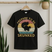 Prepare To Be Skunked Cribbage Lovers Vintage Cribbage Game T-Shirt
