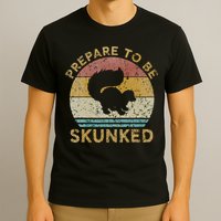 Prepare To Be Skunked Cribbage Lovers Vintage Cribbage Game T-Shirt