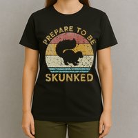 Prepare To Be Skunked Cribbage Lovers Vintage Cribbage Game T-Shirt