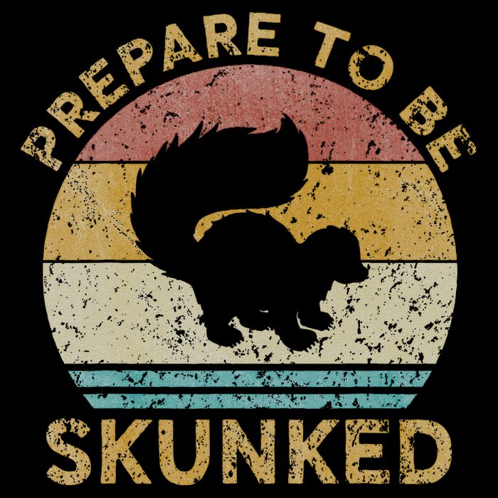 Prepare To Be Skunked Cribbage Lovers Vintage Cribbage Game T-Shirt