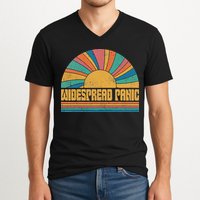 Proud To Be Panic Personalized Name Widespread Limited V-Neck T-Shirt
