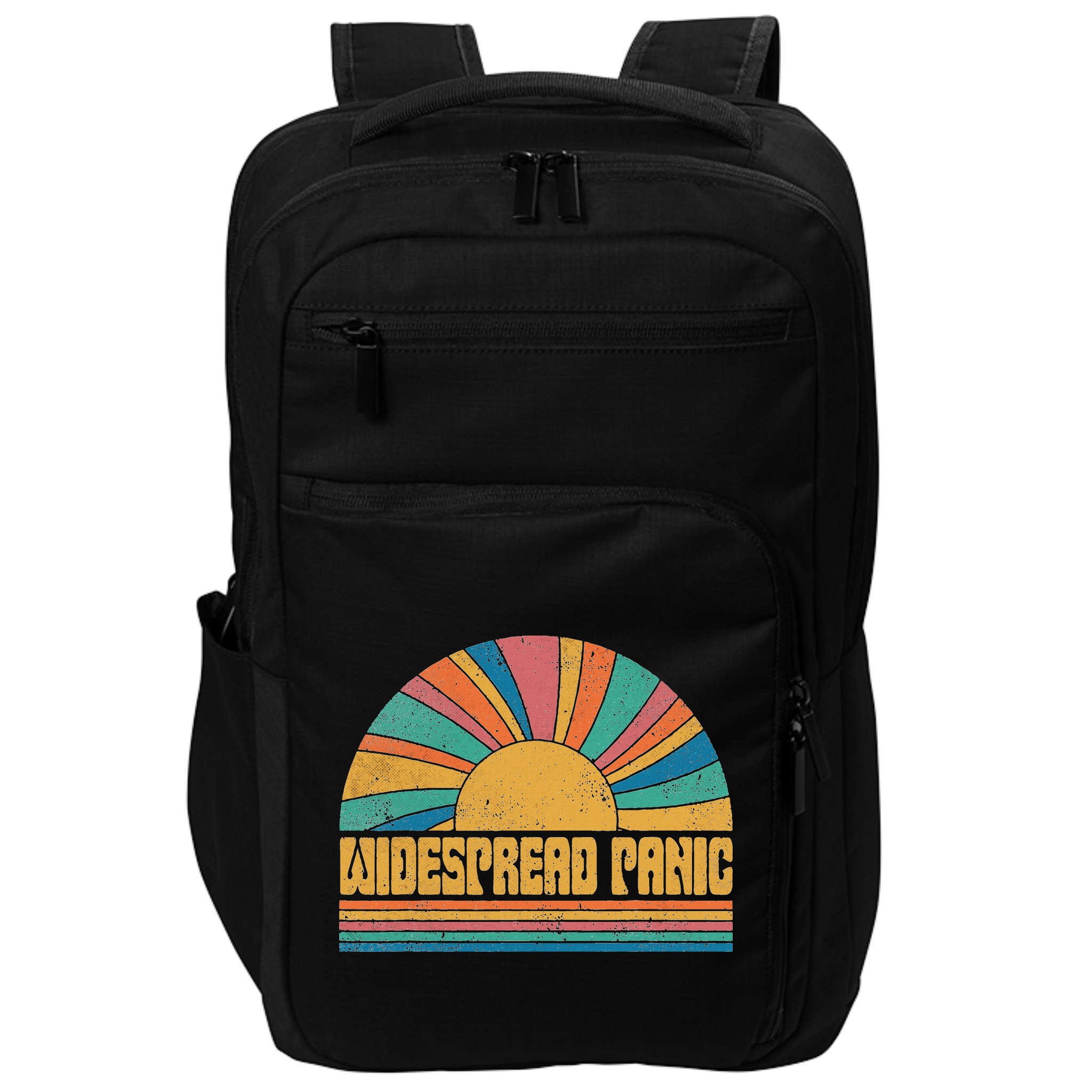 Proud To Be Panic Personalized Name Widespread Limited Impact Tech Backpack