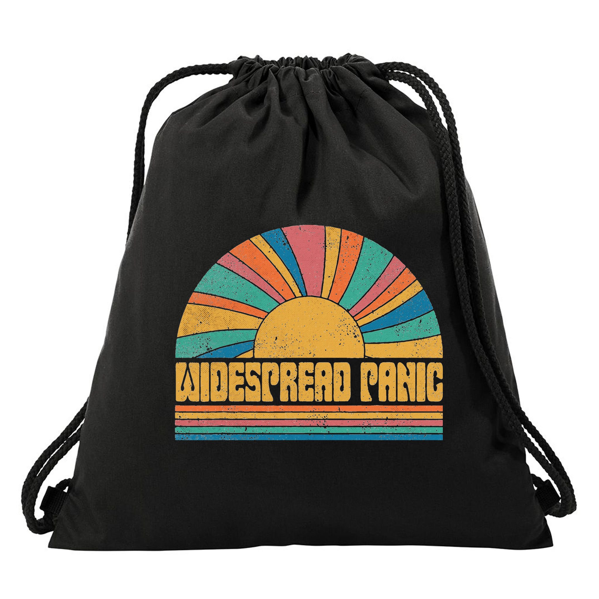 Proud To Be Panic Personalized Name Widespread Limited Drawstring Bag