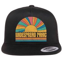 Proud To Be Panic Personalized Name Widespread Limited Flat Bill Trucker Hat