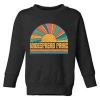 Proud To Be Panic Personalized Name Widespread Limited Toddler Sweatshirt