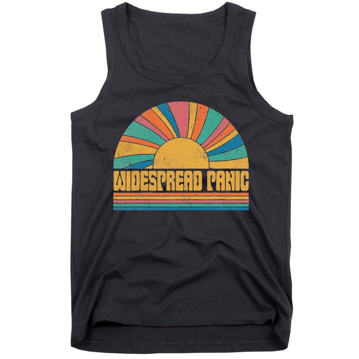 Proud To Be Panic Personalized Name Widespread Limited Tank Top