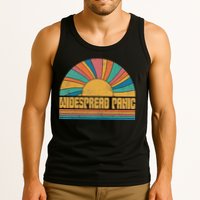 Proud To Be Panic Personalized Name Widespread Limited Tank Top