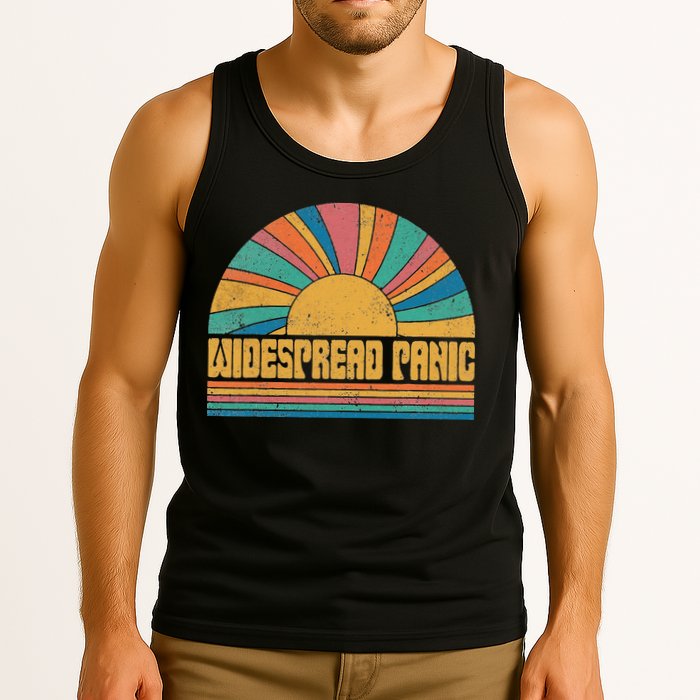 Proud To Be Panic Personalized Name Widespread Limited Tank Top
