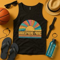 Proud To Be Panic Personalized Name Widespread Limited Tank Top