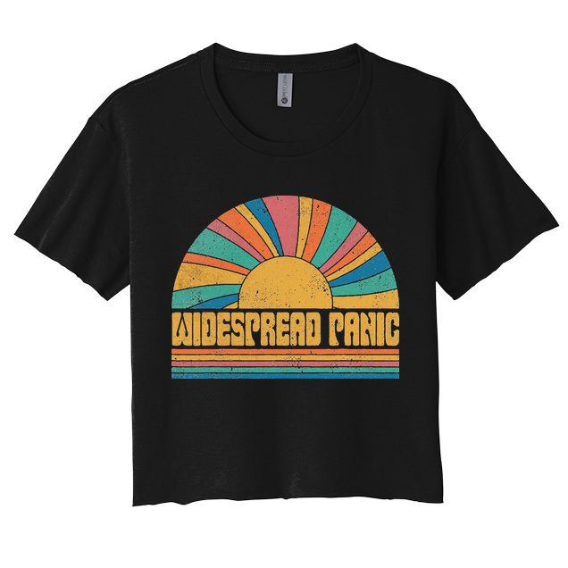 Proud To Be Panic Personalized Name Widespread Limited Crop Top