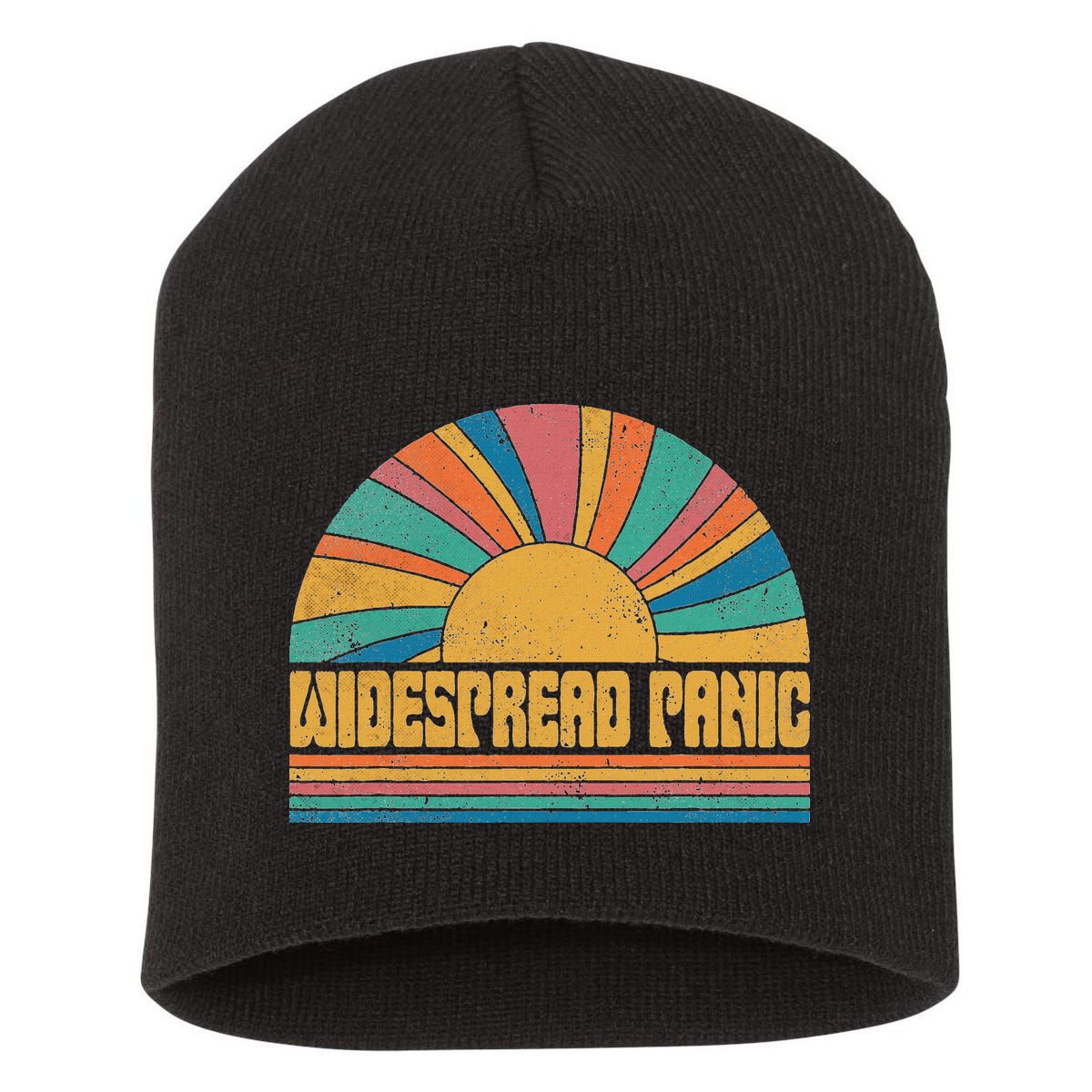 Proud To Be Panic Personalized Name Widespread Limited Short Acrylic Beanie