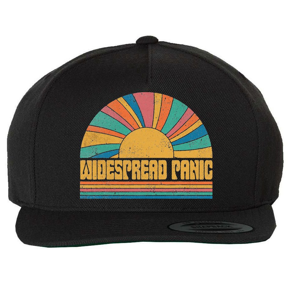 Proud To Be Panic Personalized Name Widespread Limited Wool Snapback Cap