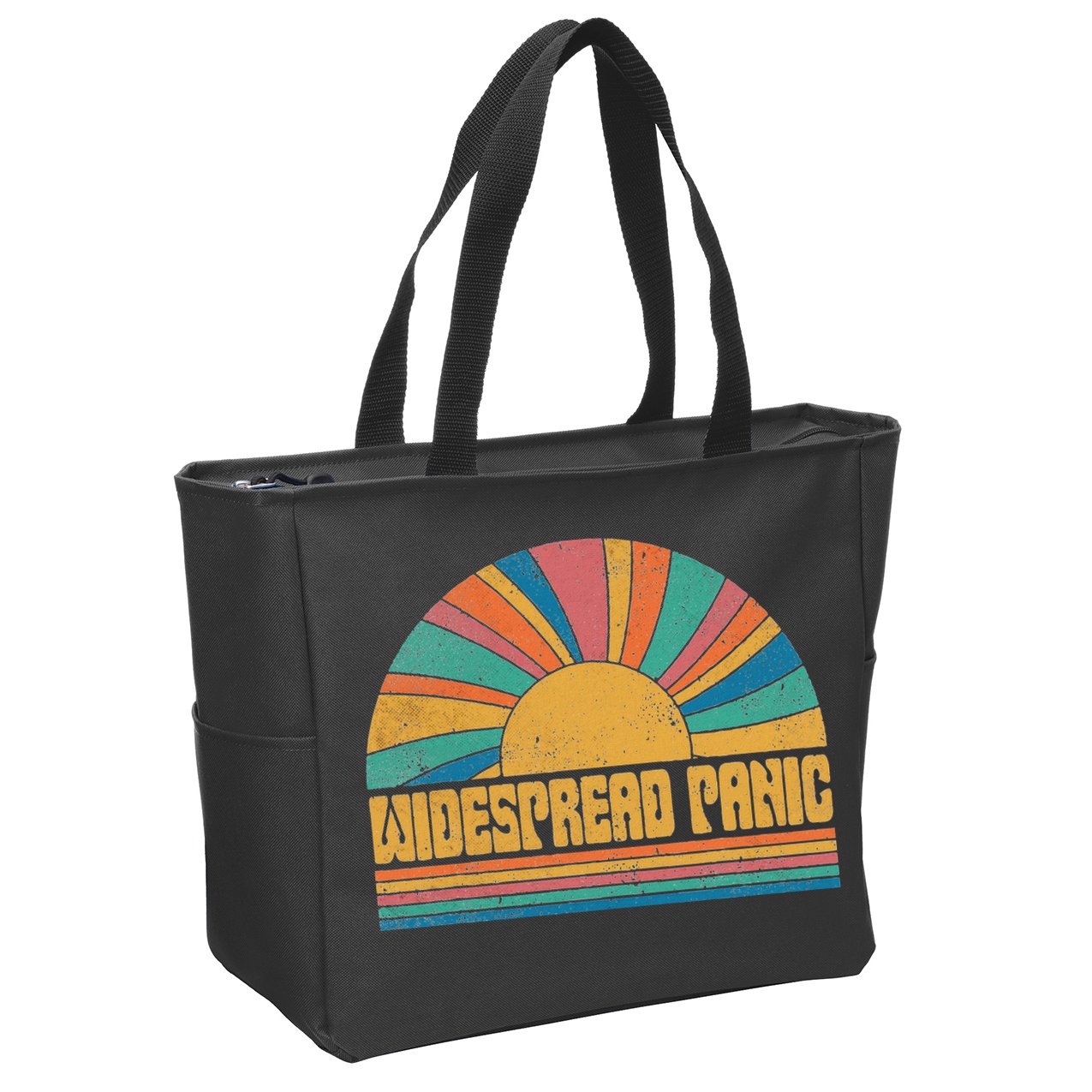 Proud To Be Panic Personalized Name Widespread Limited Zip Tote Bag