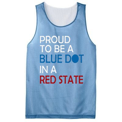 Proud To Be A Blue Dot In A Red State Vote Kamala Mesh Reversible Basketball Jersey Tank