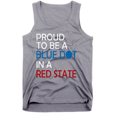 Proud To Be A Blue Dot In A Red State Vote Kamala Tank Top