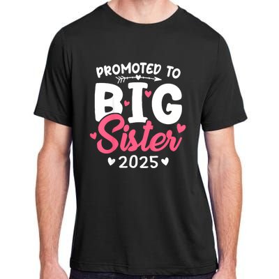 Promoted To Big Sister 2025 Im Going To Be A Big Sister 2025 Adult ChromaSoft Performance T-Shirt