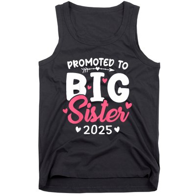 Promoted To Big Sister 2025 Im Going To Be A Big Sister 2025 Tank Top