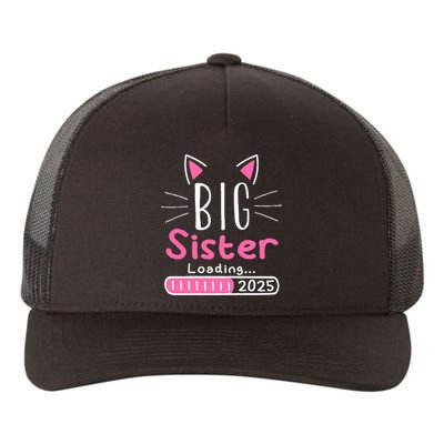 Promoted To Big Sister 2025 Im Going To Be A Big Sister 2025 Yupoong Adult 5-Panel Trucker Hat