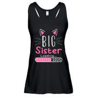 Promoted To Big Sister 2025 Im Going To Be A Big Sister 2025 Ladies Essential Flowy Tank