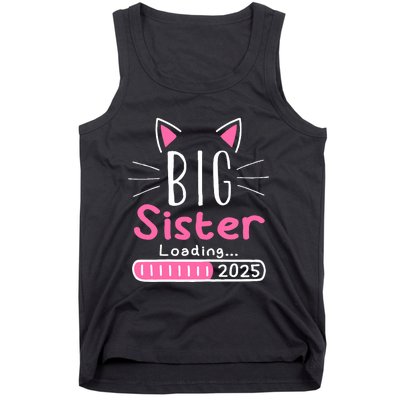 Promoted To Big Sister 2025 Im Going To Be A Big Sister 2025 Tank Top