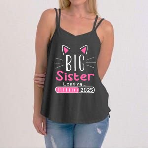 Promoted To Big Sister 2025 Im Going To Be A Big Sister 2025 Women's Strappy Tank