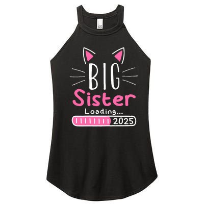 Promoted To Big Sister 2025 Im Going To Be A Big Sister 2025 Women’s Perfect Tri Rocker Tank