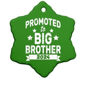 Promoted To Big Brother 2024 Ceramic Star Ornament