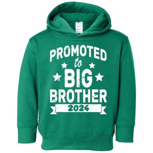 Promoted To Big Brother 2024 Toddler Hoodie