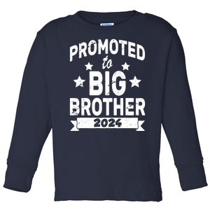 Promoted To Big Brother 2024 Toddler Long Sleeve Shirt