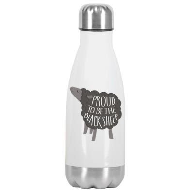 Proud To Be The Black Sheep Gift Stainless Steel Insulated Water Bottle