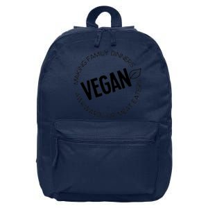 Proud To Be Vegan 16 in Basic Backpack