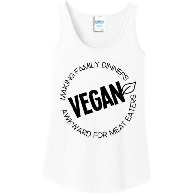 Proud To Be Vegan Ladies Essential Tank