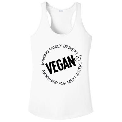 Proud To Be Vegan Ladies PosiCharge Competitor Racerback Tank