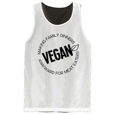 Proud To Be Vegan Mesh Reversible Basketball Jersey Tank